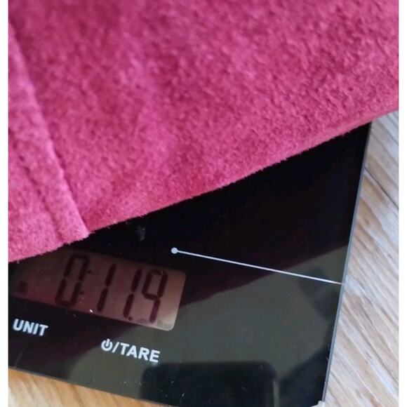 Sonoma Jean Company Women's Fitted Zip Genuine Suede Leather Jacket Small - Picture 13 of 13